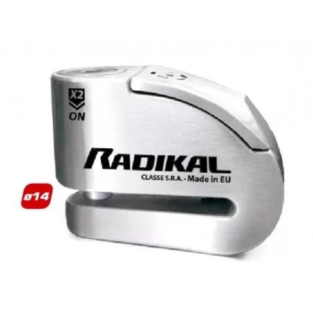 RADIKAL RK14S DISC-LOCK ALARM 120 dba RADIKAL RK14S DISC-LOCK ALARM 120 dba
