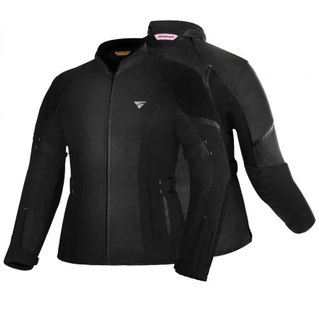 SHIMA JET LADIES JACKET BLACK